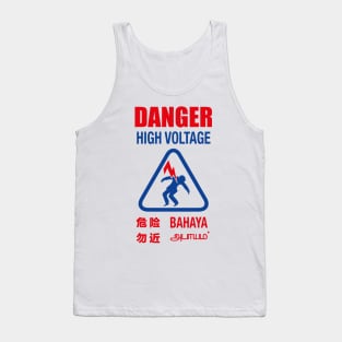 Danger High Voltage Tank Top